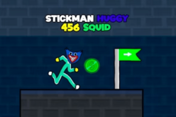 Stickman Huggy 456 Squid