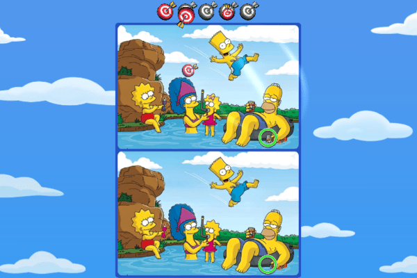 The Simpsons: Find the Difference