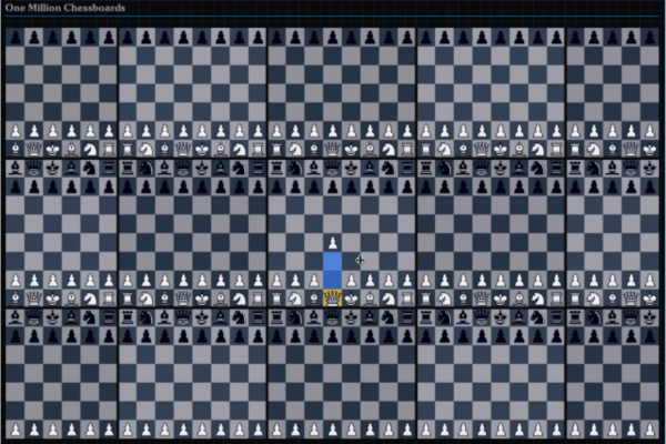 One Million Chessboards