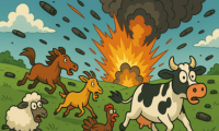 Crazy Cow 3D